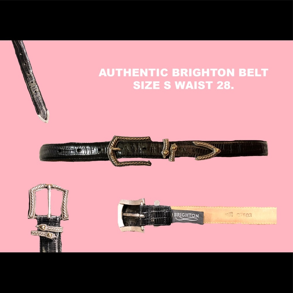 Authentic Brighton Western Belt